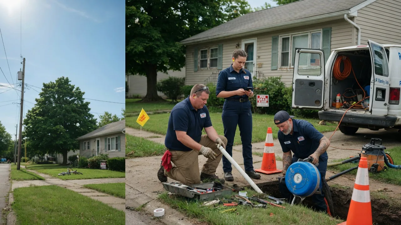Sewer Line Repair in Palos Heights, IL near me